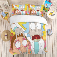 Housse de Couette Rick et Morty