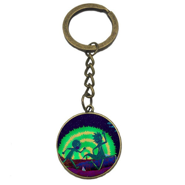 Porte clef Rick et Morty