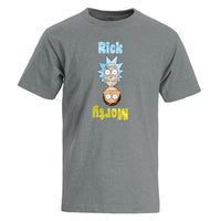 T-shirt Rick et Morty gris