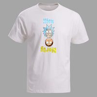 T-shirt Rick et Morty blanc