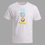 T-shirt Rick et Morty blanc