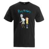 T-shirt Rick and Morty noir