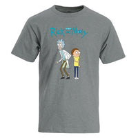 T-shirt Rick and Morty gris