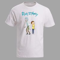 T-shirt Rick and Morty blanc