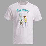 T-shirt Rick and Morty blanc