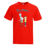 T-shirt Rick and Morty rouge