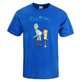 T-shirt Rick and Morty bleu