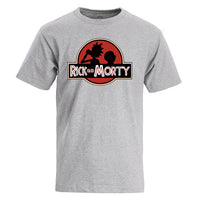 Tee shirt Rick and Morty gris