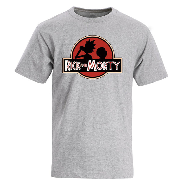 Tee shirt Rick and Morty gris