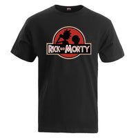 Tee shirt Rick and Morty noir