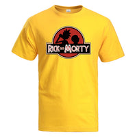 Tee shirt Rick and Morty jaune