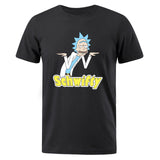 T-shirt Schwifty noir