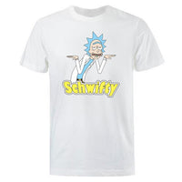 T-shirt Schwifty blanc