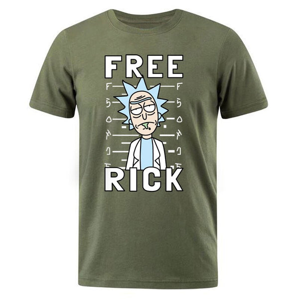 T-shirt Rick et Morty <br/>Free Rick