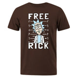 T-shirt Rick et Morty <br/>Free Rick