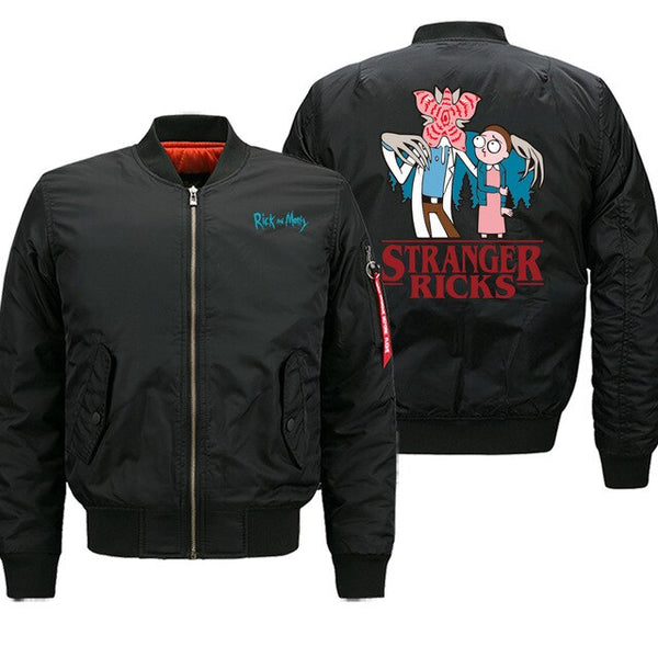 Veste Bomber Rick et Morty <br/>Stranger Ricks